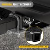 Nilight Trailer Hitch Tightener for 2 Inch Trailers Hitches Mount
