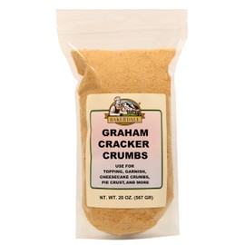 Bakerdale Graham Cracker Crumbs, 20 ounce resealable pouch