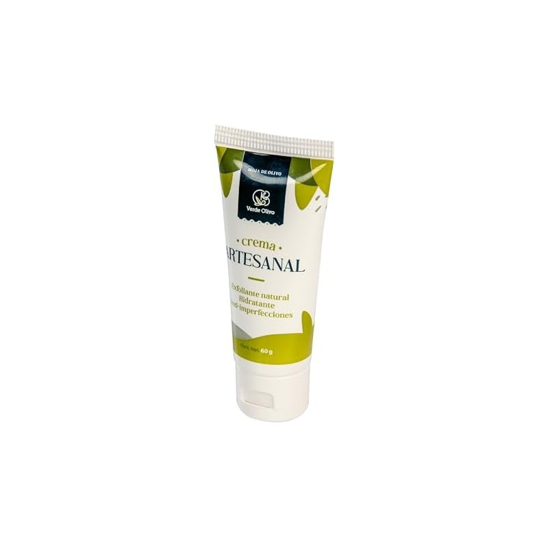 VERDE OLIVO - Crema Hidratante Artesanal con Extracto de Hoja