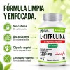 Citrulina Pure 1200mg Energía Rendimiento Recuperación Cápsulas Purely Organics