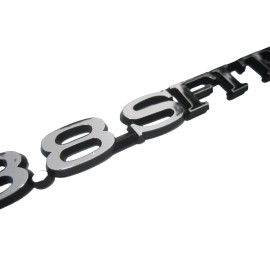 CARS LLC 1984-1987 Buick Grand National "3.8 SFI Turbo" Hood & Trunk Emblems Kit - 3