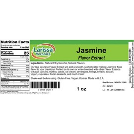 Jasmine Flavor Extract (1 oz, ZIN: 527277) - 2 Pack