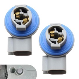 pinflaw 2 PCS Car Reverse Bulb Holder, Car Wiring Harness Socket, Rear Tail Light Plug Connector, Compatible with 2003-2018 Dodge Ram 1500 2500 3500, OEM: 68046629AA (Gray)