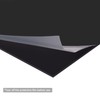 MECCANIXITY Black ABS Plastic Sheet 10x8x0.08inch for Building Model, DIY