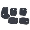 DVPARTS 5X Cup Holder Rubber Inserts 66995-AD011 66995-AD021 Compatible with