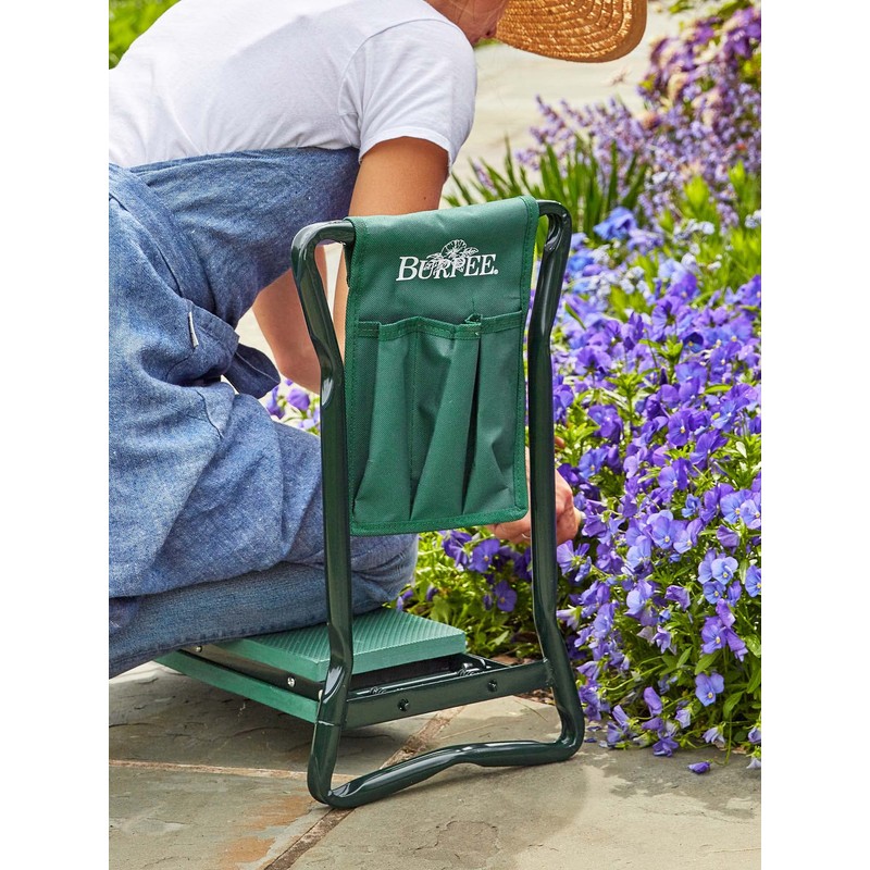 Burpee Multi-Function Garden Kneeler Seat with Padded Cushion and Detachable