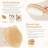 Cepillo para Cabello Bebe 4 Piezas, Peine para Bebe