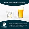 Libbey 1639HT Restaurant Basics DuraTuff 16 oz Pint Glasses Set