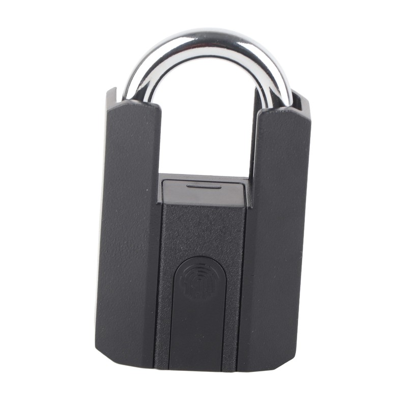 Fingerprint Padlock Waterproof Sensitive Rustproof Zinc Alloy Smart Electronic Padlock