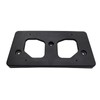 GZVKE Front License Plate Frame Mounting Bracket Tag Holder Textured