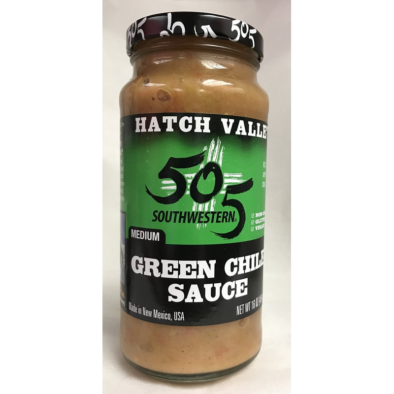 505 SOUTHWESTERN Medium Green Chile Sauce, 16 FZ