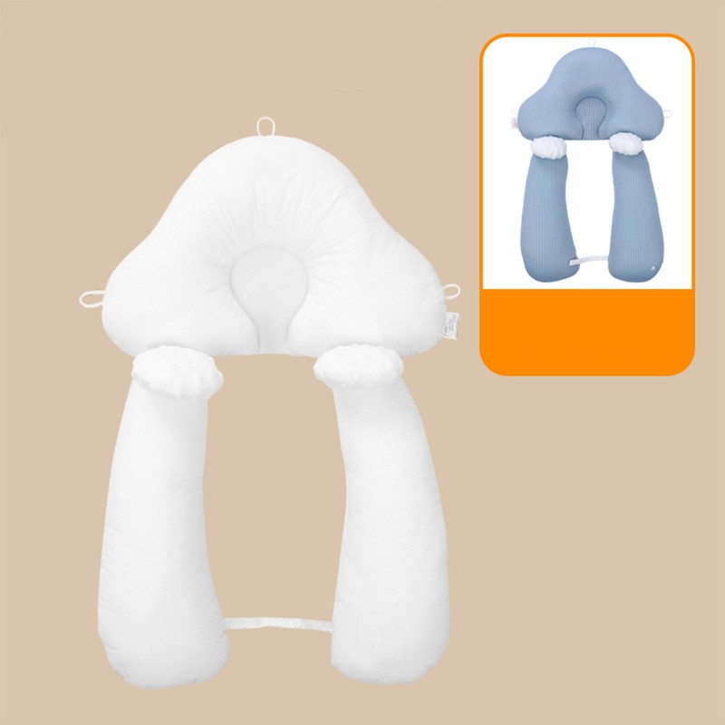 Toddler Neck Pillow Stable Support Safe Soft Breathable Cotton Fabric