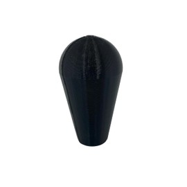 Whipptec Bat Style Power Wheelchair Ergonomic Joystick Knob Replacement Accessory for Powerchair, Mobility Scooter, Electric Wheelchair 1/4"" Stem Size, Black