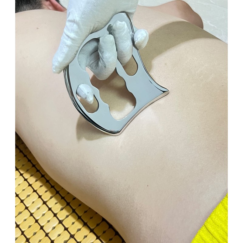 AnTiexi Medical Grade Stainless Steel Gua Sha Tool Set,Scraping Massage