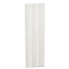 Azar 771344-WHT Pegboard 1-Sided Wall Panel, White Solid Color, 2-Pack