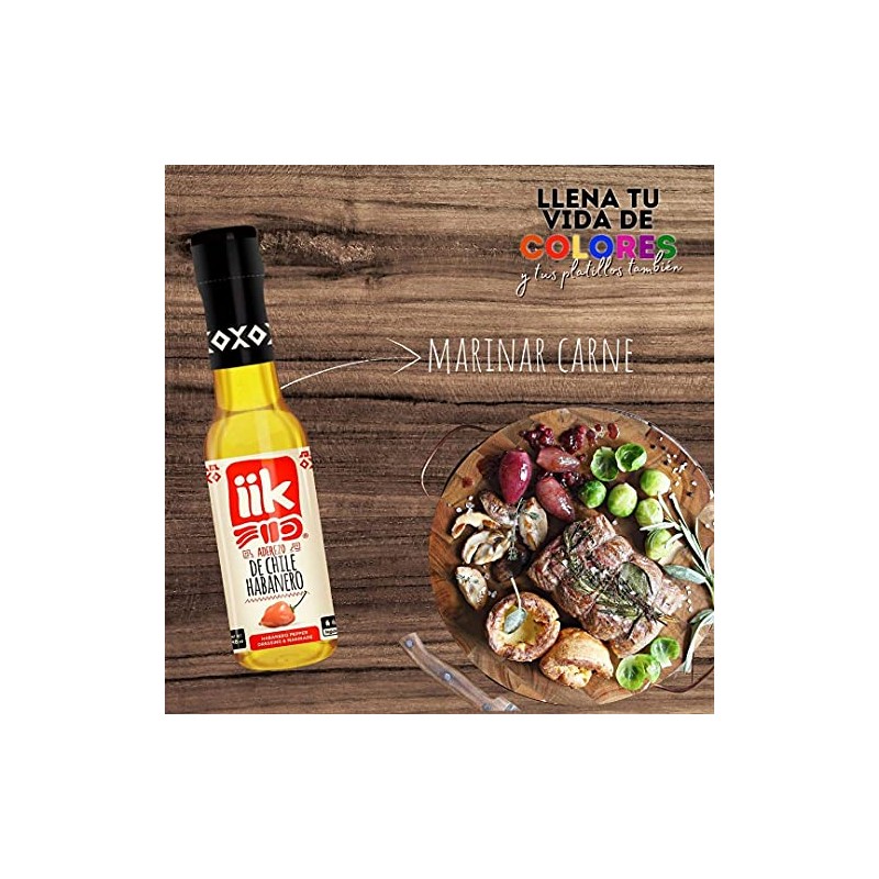 iik Aderezo de Chile Habanero Artesanal