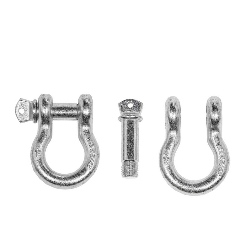 Overland Vehicle Systems Recovery Shackle d Ring 3/4" 4.75 Ton