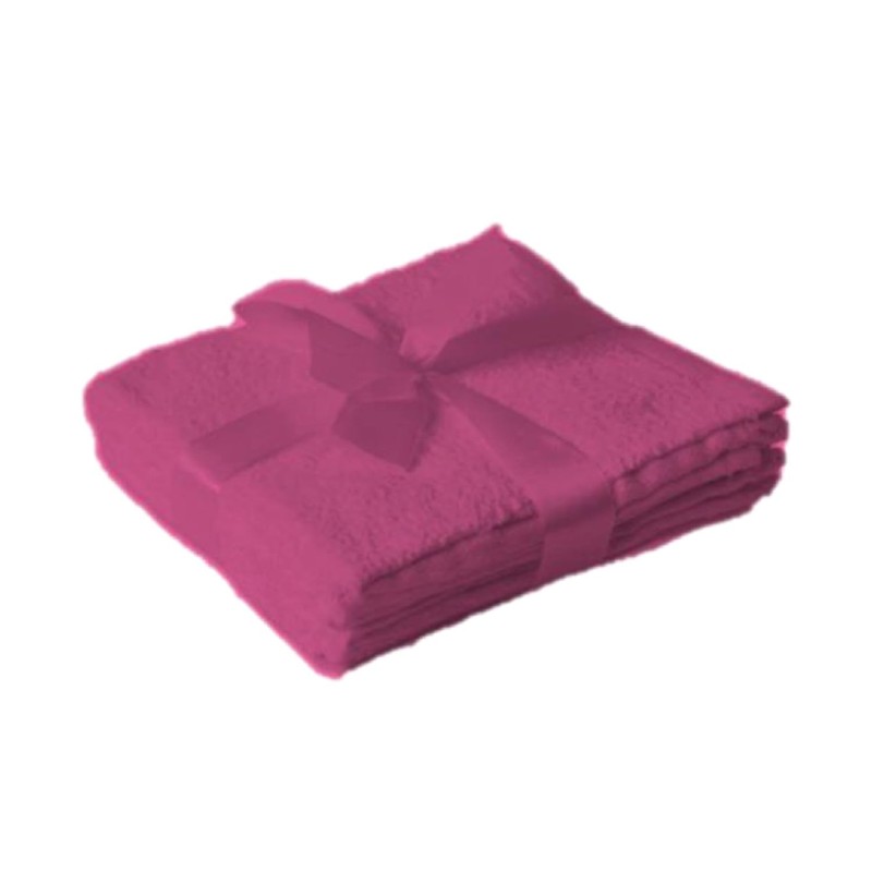 EXKLUSIV HEIMTEXTIL Hand Towel Set with Bow Brand Flannel Set