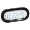 Buyers Products SL65CO 6" Oval Recessed Strobe Light, Clear, 24