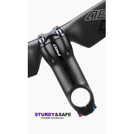 Lightweight PRO Carbon Stem with Titanium Bolts BS-004 OG-EVKIN t1000 10 Degree 31.8mm Titanium Road Bike Parts Perfect for Custom Hill Climb Racing (90mm)