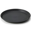TAMAKI Kasane T-959992 Round Plate, Large, Black, Diameter 9.1 x
