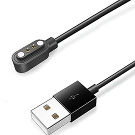 Blueshaweu Charging Cable Compatible with Akumaka Women's Smartwatch 1.32 Inches, Cable Charger Charging Station for AKUMAKA I70 Smartwatch (Black)