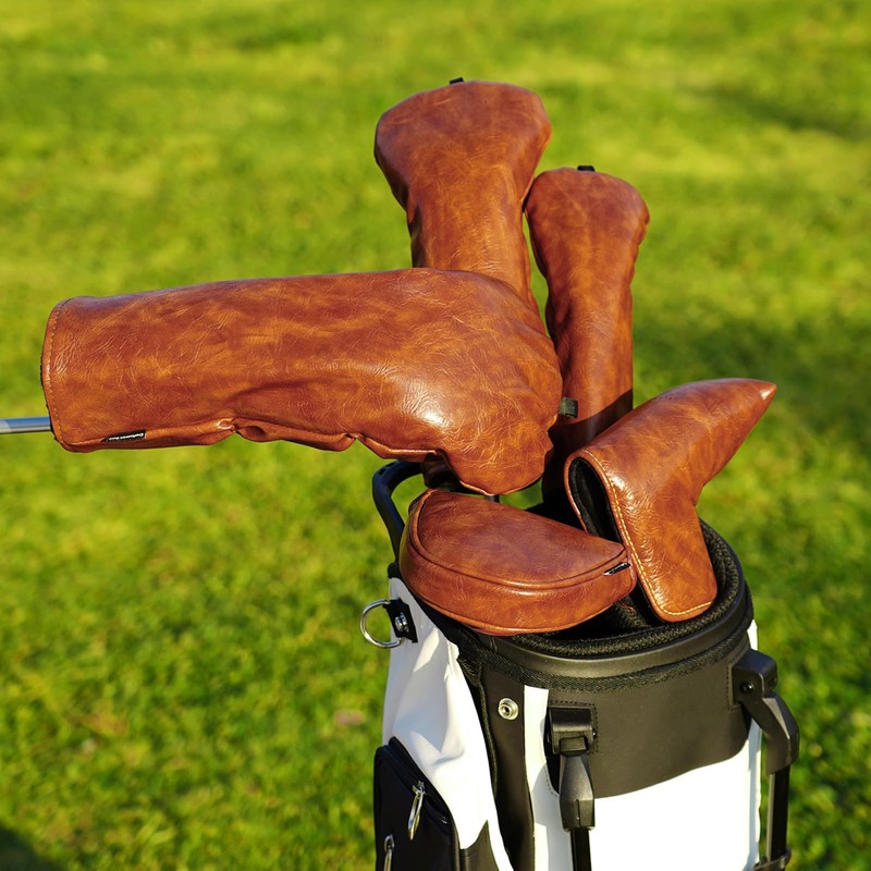 Golf Headcover Head Cover Driver Headcover Fairway Wood Utility Cover