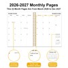 Monthly Planner 2026-2027 - Monthly Calendar from August 2026 to