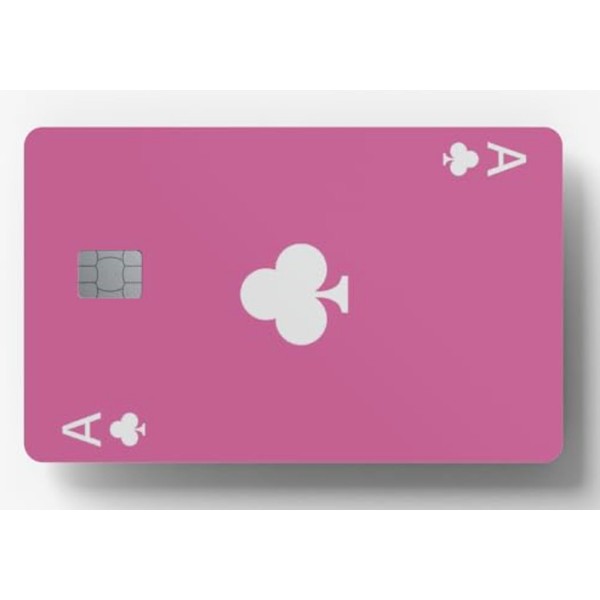 WORKIRAN Playing Ace Pink Card Sticker | Transportation, Key Card,