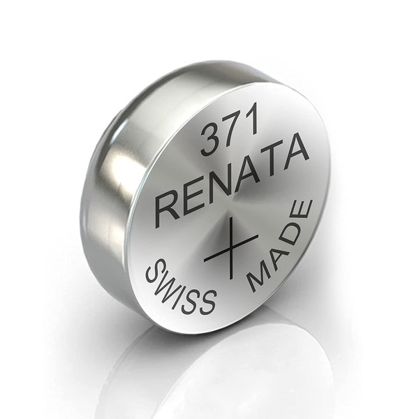 Renata 371 SR920SW AG6 D371 LR921 Silver Oxide Mercury Free Electronic Batteries x 5