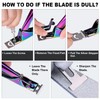 Chameleon Premium Adjustable Nail Clippers for Acrylic Nails, Stainless Steel
