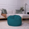 FDP 30" Vinyl Bean Bag Chair, Furniture for Kids and