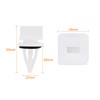 uxcell 20pcs Plastic Rivet Bumper Fender Fastener Clips Retainer for