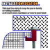 4PCS Truck Tool Box Mounting Kit, J Hook Truck Toolbox