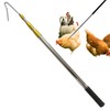 Chicken Catcher Stainless Steel Extension Rod Hook, Extend to 52"