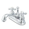 Kingston Brass KS3601AX Restoration 4-Inch Centerset Lavatory Faucet with Metal