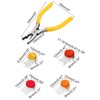 uxcell 221Pcs UY/UY2/UR/UR2/UG Wire to Wire Connector Kit K1/K2/K3/K5 Corrosion-Resistant