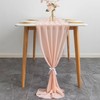 Time to Sparkle 1PC 10FT Chiffon Table Runner Wedding Decor
