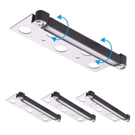 JOMITOP 1.5W Deck Step Light 7 Inch,LED Hardscape Paver Light, Warm White 2700K, 12V Low Voltage AC/DC, Garden Pathway Light Outdoor IP65 Waterproof 4 Pack