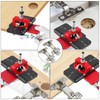 Jeinbuil Set of 4 Cabinet Hinges 105° Corner Stop Door