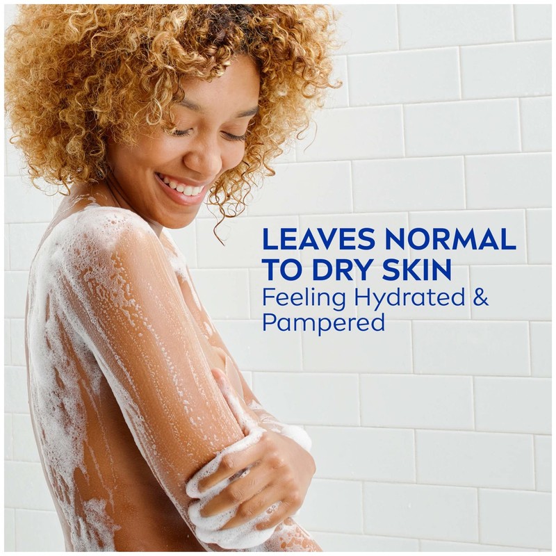 NIVEA Delicate Orchid and Amber Body Wash with Nourishing Serum,