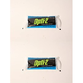 2 PK Opti-2 20056 Universal 2-Cycle Mix Oil 3.2 oz Pouch For ALL 2-Cycle Engines