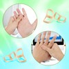 LUTER Pack of 10 Oval Finger Splint with 2 Thumb
