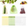 30Pcs Fruit Protection Bags Set, Reusable Fruit Netting Bags for