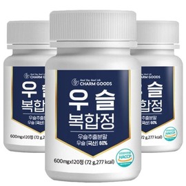 Charm goods Hyssop extract complex tablets, 120 tablets, 3 boxes / 우슬 추출물 복합정 120정 3통 없음