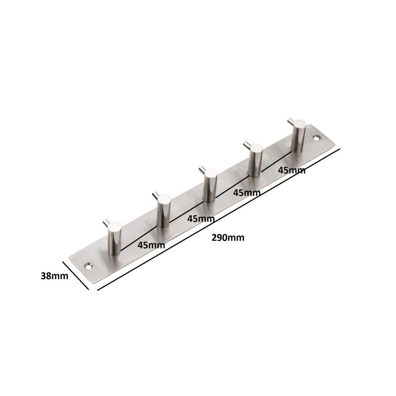 brand_quality Coat Robe Hook Hat Clothes Towel rack Unit 1-8