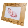 PRINT SUPREMACY Dream Big Little One-Wood Engraved Baby Picture Frame