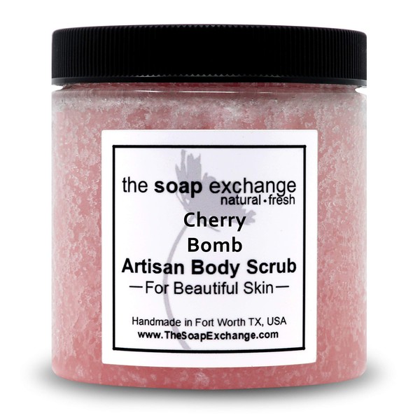 The Soap Exchange Sugar Body Scrub - Cherry Bomb Scent