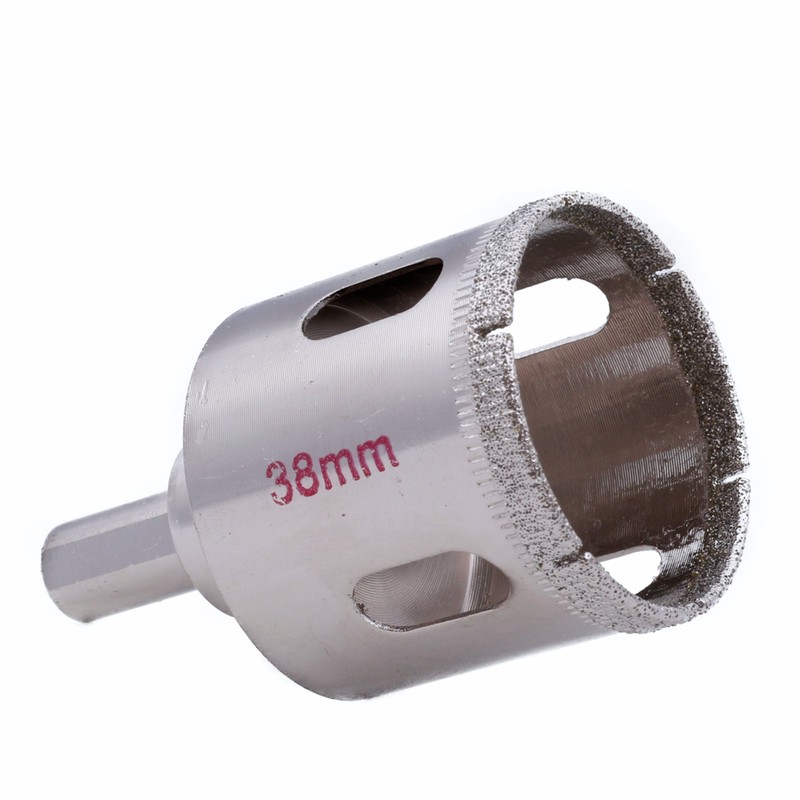 JINGLING 2Pcs 1 1/2 Inch 38mm Diamond Hole Saws Granite