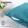CALIYO Plain Velvet Cushion Covers, Decorative Cushions for Sofa /